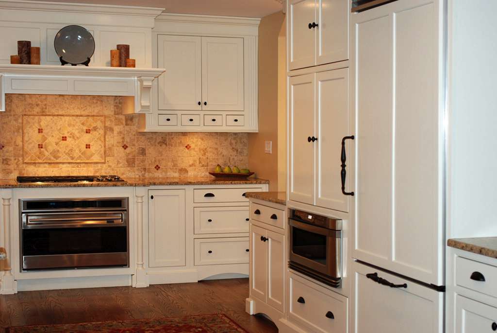 Custom Painted Shaker Cabinets- Highstown, NJ- Cranbury Design